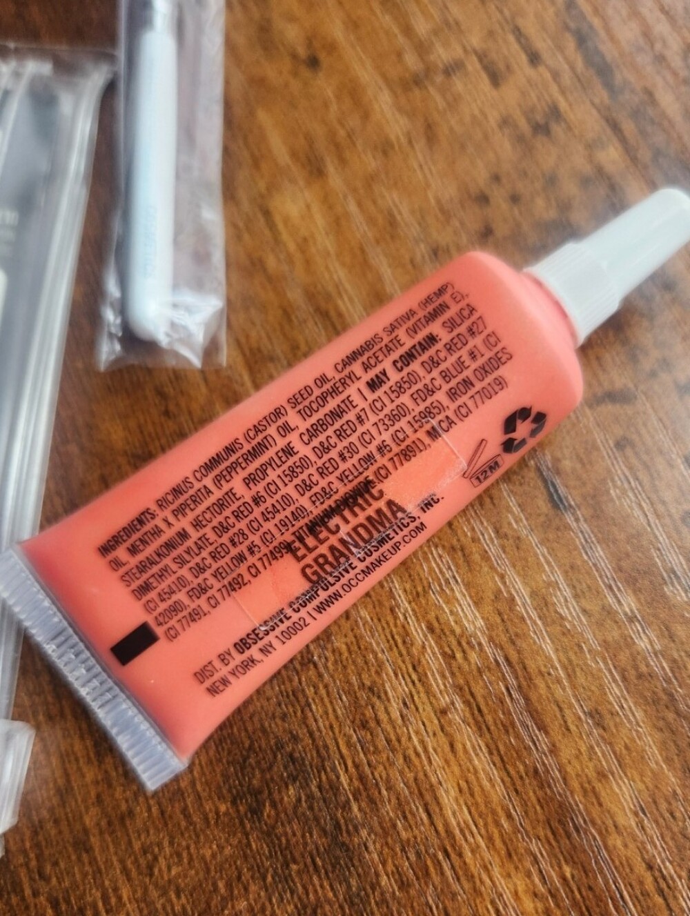 OCC Lip Tar Electric Grandma W/ Brush Full Size Discontinued Rare